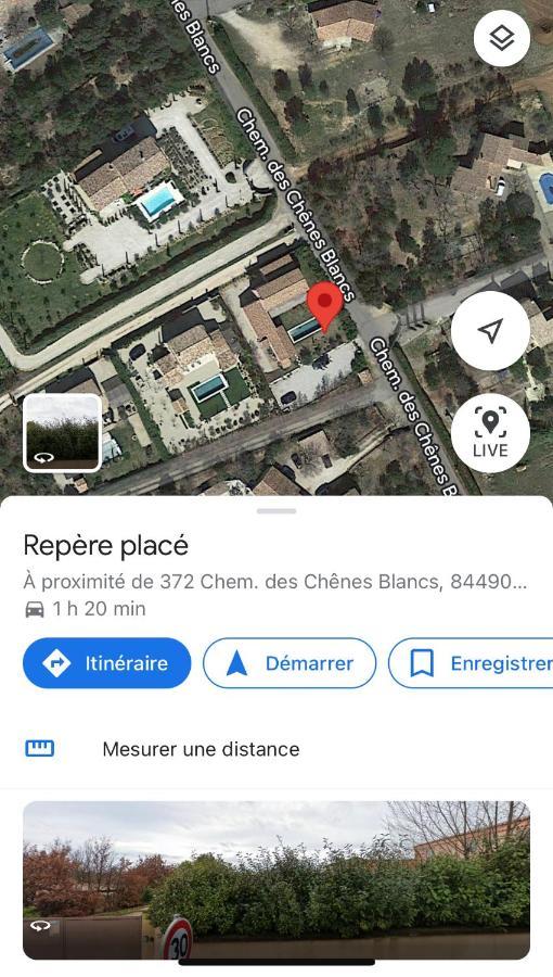 villa Luberon Saint-Saturnin-d'Apt Exteriör bild